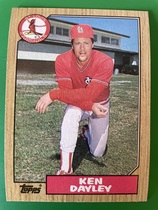1987 Topps Base Set #59 Ken Dayley