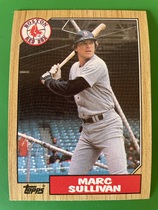 1987 Topps Base Set #66 Marc Sullivan