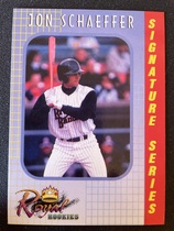 2000 Royal Rookies Base Set #27 Jon Schaeffer