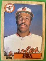 1987 Topps Base Set #86 Nate Snell
