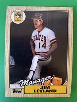 1987 Topps Base Set #93 Jim Leyland