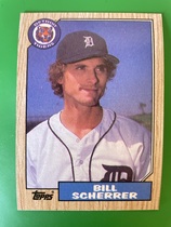 1987 Topps Base Set #98 Bill Scherrer