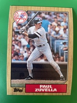 1987 Topps Base Set #102 Paul Zuvella