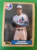 1987 Topps Base Set #105 Floyd Youmans