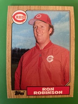 1987 Topps Base Set #119 Ron Robinson