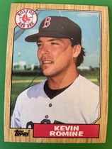 1987 Topps Base Set #121 Kevin Romine