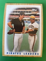 1987 Topps Base Set #131 Pirates Leaders