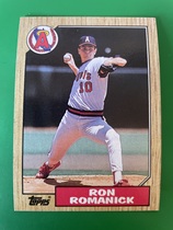 1987 Topps Base Set #136 Ron Romanick