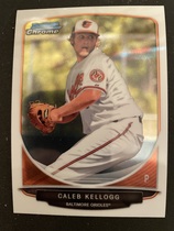 2013 Bowman Chrome Draft Draft Picks #BDPP91 Caleb Kellogg