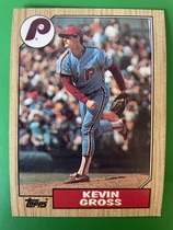 1987 Topps Base Set #163 Kevin Gross