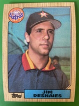 1987 Topps Base Set #167 Jim DeShaies