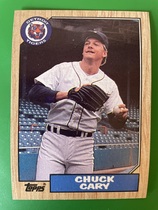 1987 Topps Base Set #171 Chuck Cary