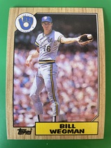 1987 Topps Base Set #179 Bill Wegman