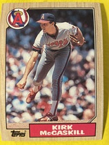 1987 Topps Base Set #194 Kirk McCaskill