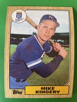 1987 Topps Base Set #203 Mike Kingery