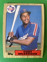 1987 Topps Base Set #228 Curtis Wilkerson