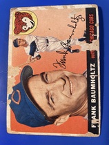 1955 Topps Base Set #172 Frank Baumholtz