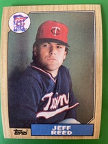 1987 Topps Base Set #247 Jeff Reed