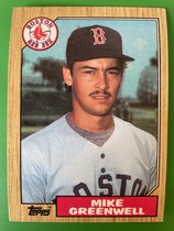 1987 Topps Base Set #259 Mike Greenwell