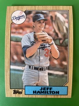 1987 Topps Base Set #266 Jeff Hamilton