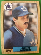 1987 Topps Base Set #284 John Moses