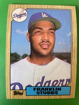 1987 Topps Base Set #292 Franklin Stubbs