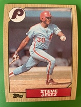 1987 Topps Base Set #294 Steve Jeltz