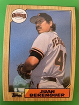 1987 Topps Base Set #303 Juan Berenguer