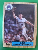 1987 Topps Base Set #307 Lee Guetterman