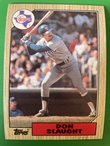 1987 Topps Base Set #308 Don Slaught