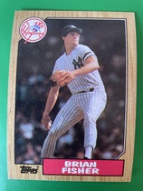 1987 Topps Base Set #316 Brian Fisher