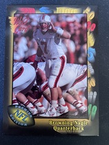 1991 Wild Card Base Set #44 Browning Nagle