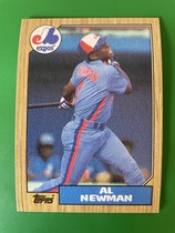 1987 Topps Base Set #323 Al Newman