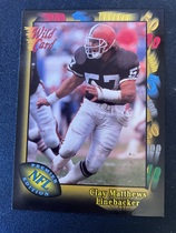 1991 Wild Card Base Set #132 Clay Mathews