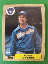 1987 Topps Base Set #327 Dale Sveum