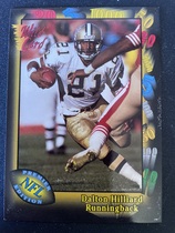 1991 Wild Card Base Set #140 Dalton Hilliard