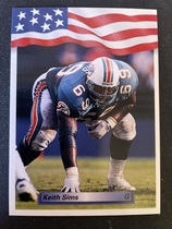 1992 All World Base Set #256 Keith Sims