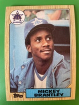 1987 Topps Base Set #347 Mickey Brantley