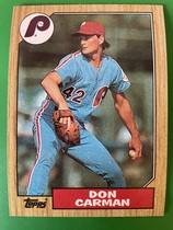1987 Topps Base Set #355 Don Carman
