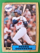 1987 Topps Base Set #360 Pedro Guerrero
