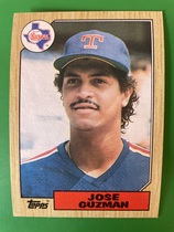 1987 Topps Base Set #363 Jose Guzman