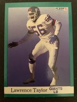 1991 Fleer Base Set #319 Lawrence Taylor