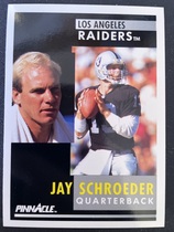 1991 Pinnacle Base Set #10 Jay Schroeder