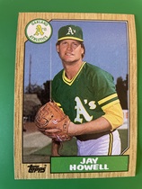 1987 Topps Base Set #391 Jay Howell