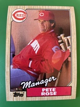 1987 Topps Base Set #393 Pete Rose