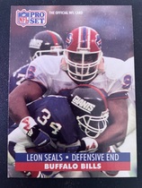 1991 Pro Set Base Set #449 Leon Seals