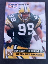 1991 Pro Set Base Set #796 Don Davey
