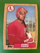 1987 Topps Base Set #399 Curt Ford