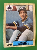 1987 Topps Base Set #402 Mike Trujillo