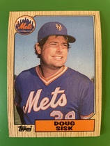 1987 Topps Base Set #404 Doug Sisk